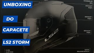 Unboxing do capacete LS2 FF800 Storm [upl. by Yadahs]