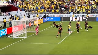 Brazil Vs Colombia Goals and saves  COPA America 2024 [upl. by Jamesy]