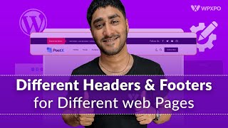 How To Set Custom Headers amp Footers on Different WordPress Web Pages [upl. by Airdni480]