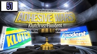 Denture Adhesives Fixodent vs Klutch [upl. by Marilla]