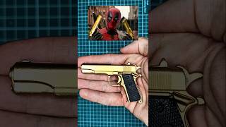 Custom Mini Pistola Dorada Deadpool 3 [upl. by Neros]