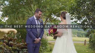 The BEST Wedding Day Groom Reactions  These First Looks Will Make You Cry [upl. by Kcirdorb]