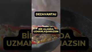 GASTRONOMİ BÖLÜMÜNÜN AVANTAJLARI VE DEZAVANTAJLARI [upl. by Fanya]