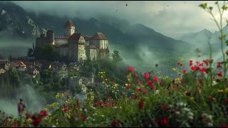 Exploring Vaduz Liechtenstein Castles Flowers and Hidden Treasures  Walk Tour 4k [upl. by Januisz91]