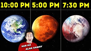 अलगअलग ग्रहों में समय क्या चल रहा है  TimeZone Across Different Planets In Solar System [upl. by Keller95]