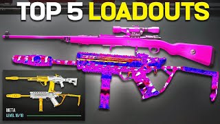 TOP 5 BEST META LOADOUTS in WARZONE 3 REBIRTH ISLAND [upl. by Eseryt288]