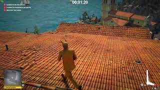 Hitman 3 Sapienza Silent Assassin Suit Only 2m 17s [upl. by Rednas882]