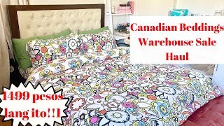 Mommy VLOG Canadian Beddings Warehouse Sale Haul [upl. by Athiste]