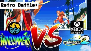 Windjammers Neo Geo VS Windjammers 2 Xbox Series X [upl. by Hun288]