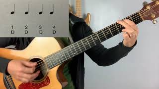 Rhythm Workout 1 Eighth Note Strumming Basics for Guitar [upl. by Celtic394]