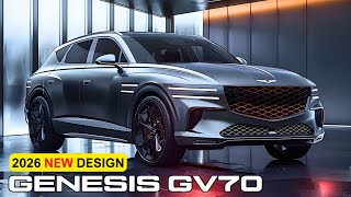 All New 2026 Genesis GV70 Unveiled Luxury and Innovation in One Package [upl. by Ladnik105]