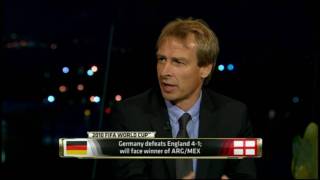 Jurgen Klinsmann on England [upl. by Retep]