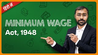 🔵Minimum Wages Act 1948🔵  2023 Update [upl. by Eiramacissej]