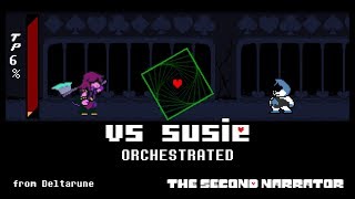 DELTARUNE Orchestrated  Vs Susie [upl. by Natsrik]