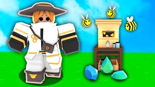 I became the BEEKEEPER in Roblox Bedwars [upl. by Amrak]