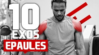 10 MEILLEURS EXERCICES POUR LES ÉPAULES [upl. by Silliw]