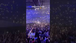 Drake Chicago Freestyle Its All Blur Tour 2023 drake [upl. by Namzed320]