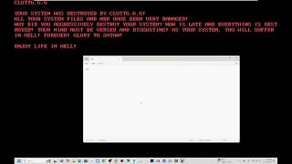 BootMissingexe and Clutt666exe crashes windows 7 VMware Workstation [upl. by Davidde608]