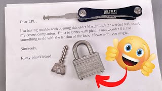 1430 My Trick For FAST Warded Lock Opens [upl. by Haskell]