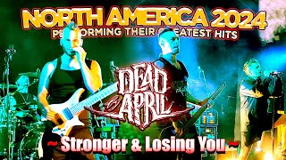 Dead by April  Stronger  Losing You full songs LIVE  Chicago Illinois  NAUSA Tour 9102024 [upl. by Nelak]