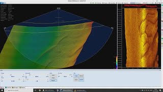 SeaBat TSeries normalized backscatter [upl. by Song364]