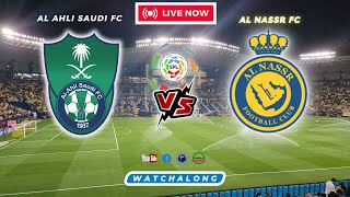 🔴LIVE  SAUDI PRO LEAGUE  AL NASSR vs AL AHLI  CRISTIANO RONALDO  MATCHDAY 7  Watchalong [upl. by Kathrine]