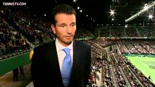 Krajicek Discusses Rotterdam Success [upl. by Leanora]