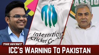 ALERT ICCs Warning To Pakistan  Champions Trophy 2025 [upl. by Sarina928]