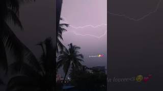 Thundering sound track🌩 Mumbai rains🌧 shorts ytviral love mumbairains trending lovemumbai yt [upl. by Fabiano750]