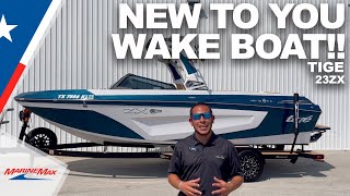 2022 Tige 23ZX Walkthrough  MarineMax Sail amp Ski San Antonio [upl. by Nich]