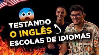 Testando o Inglês das Escolas de Idiomas [upl. by Frechette931]