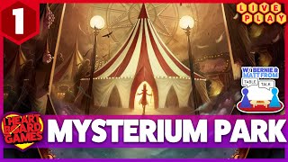 Mysterium Park Live Play Through 1 w TableTalk [upl. by Ahsiruam]