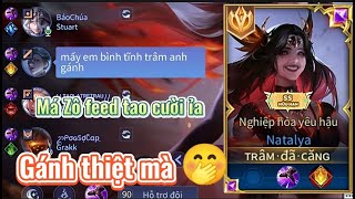 Đi kênh thế giới hứa gánh team mà team sợ feed  Trâm anh 5 phút [upl. by Alial]