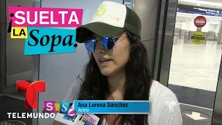 Suelta La Sopa  Ana Lorena Sánchez no se habla con su ex Julián Gil  Entretenimiento [upl. by Skrap]