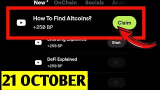 How to Find AltCoins Blum Code  Blum Today Verification Keyword Blum 21 October Find AltCoins [upl. by Akehsar246]