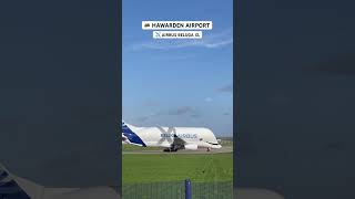 🏴󠁧󠁢󠁷󠁬󠁳󠁿 Hawarden Airport  ✈️ Airbus Beluga XL [upl. by Novit]