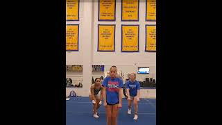 Back handspring up to Lib [upl. by Jea]