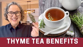 Delicious And Healthy Thyme Tea  Learn How To Make It In Minutes [upl. by Haywood]