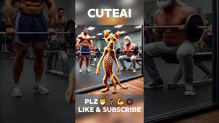 Don’t let anyone bring you down😿🏋️‍♂️💪💢cat funny ai story cute aicat kittten cats [upl. by Eladnyl]