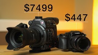 Canon C200 vs Panasonic G7  BLIND Image Comparison [upl. by Orville]