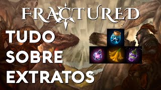 Fractured Online Como Conseguir Extratos PTBR [upl. by Kruter]