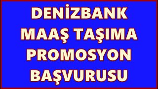 Denizbank Emekli Promosyon Sorgulama  Yenileme  Başvuru  Emekli Maaşı Taşıma 2023 Şubeye Gitmeden [upl. by Sydel]