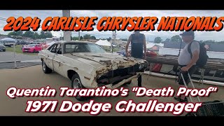 2024 Carlisle Chrysler Nationals Death Proof 71 Challenger Movie Car chryslernationals deathproof [upl. by Pickering]