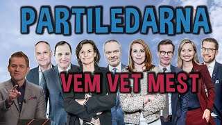 Partiledarna i Vem vet mest [upl. by Aidualk984]