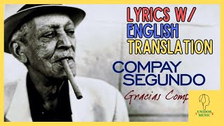 Compay Segundo  Guantanamera Lyrics w English Translation [upl. by Retsila]