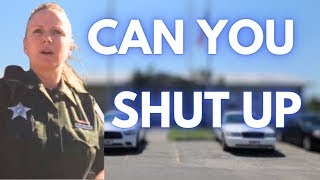 Angry Cop Tells Citizen To SHUT UP Then This Happens [upl. by Beutner]