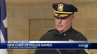 Des Moines names Mike McTaggart as new police chief [upl. by Lyrak]