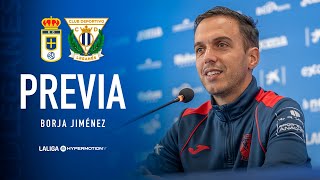 📹🎙️ Rueda de prensa de Borja Jiménez previa al RealOviedoLeganés [upl. by Barthol476]