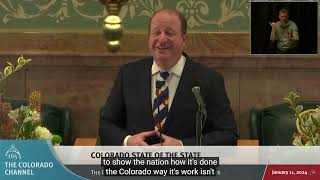 Governor Jared Polis  2024 State of the State Address [upl. by Yramesor888]