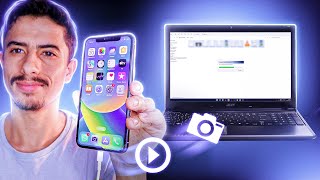Como TRANSFERIR FOTOS E VÍDEOS do IPHONE para o PC [upl. by Silver653]